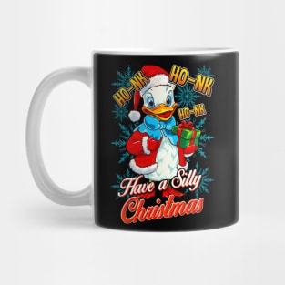 Silly Goose Christmas Men Women Funny Goose Ugly Christmas Mug